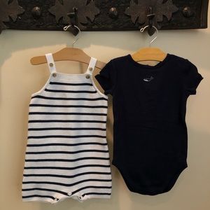 Janie and Jack outfit and onesie